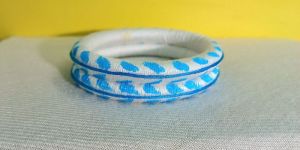 Gehna Hand Painted Thread Bangle Set