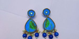 women neelambari handmade earrings