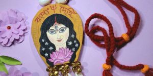 Women Rupang Dehi Handcrafted Fabric Necklace