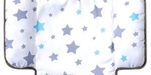 Baby Stroller Seat Cushion - Grey Star