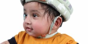 Safety Baby Helmet - Green Forest