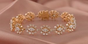 Blossom Brilliance Womens Diamond Bracelet