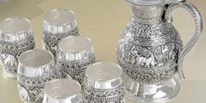 Elite Silver Mug Set