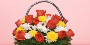 Love and Shine Rose Basket