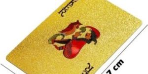 Gold Playing Card