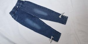 trendy blue bow kids jeans