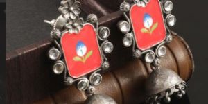 Adorable Hand Painted Women Earrings