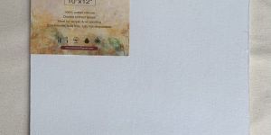 White Stretched Canvas