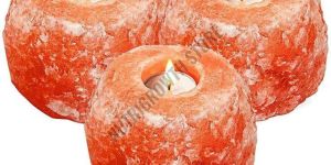Himalayan Rock Salt T Light Candle Holder
