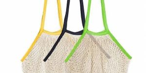 Cotton Dyed Mesh Bag For Shopping