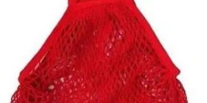 Dyed Mesh Net Bag For Grocery