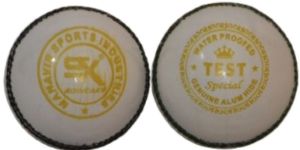 SX TEST WHITE Leather Cricket Balls