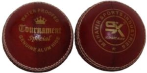 SX TOURNAMENT SPECIAL RED Leather Cricket Balls
