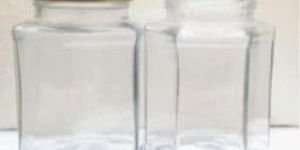400 Ml Hexa Glass Jar