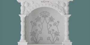 Carved White Marble Stones Temple