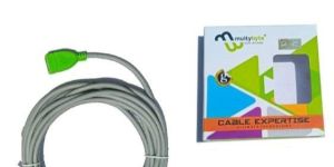 MULTYBYTE USB 2.0 Extension (Male Female) Cable 5 MTR