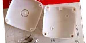 Square PVC Junction Box 44 Brass Pins Jascom For CCTV Camera