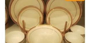 Whitegold Dinner Set Porcelain 21 Pcs WG-1421 F