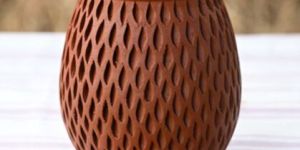 Clay Pineapple Pot