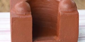 Round Handmade Clay Sigdi, For Home