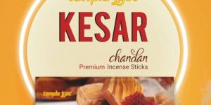 TempleJyot Kesar Chandan Premium Incense Stick 20gm