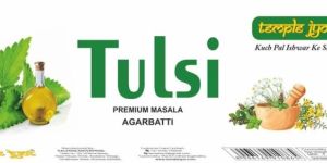 Templejyot Tulsi Premium Masala Agarbatti Eco Box for Religious and Meditation Purpose.