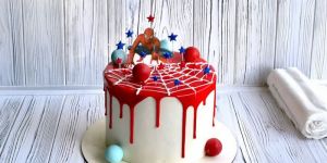 Amazing Spiderman Treat Cake