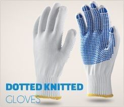Cotton Dotted Hand Gloves