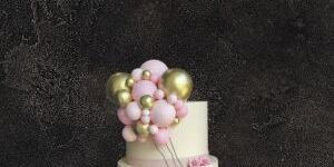 Modern Simple Design Round Gold Metal Display Cake