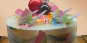 Pineapple Butterfly Cakes