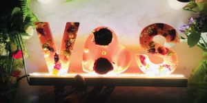 Resin Light Lamp For Decor