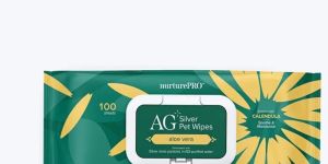 Aloe Vera NurturePRO AG+ Silver Wet Pet Wipes