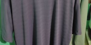 SUM011 Unisex Plain Ribbed Oversized T Shirt