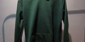 WIN006 Unisex Plain Airjet Fleece Fabric Hoodie