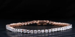 Classic 0.30 Pointer Tennis Ladies Bracelet