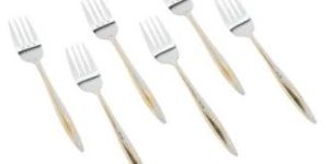 Dessert Gold Fork Set