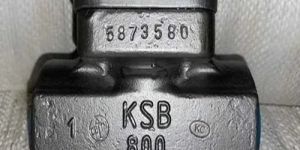 KSB CHECK VALVE