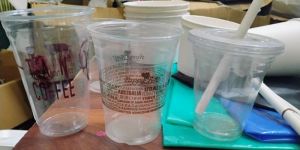 Printed Disposable Plastic Glass