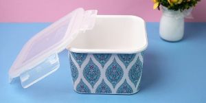 350 Ml Melamine Square Food Container