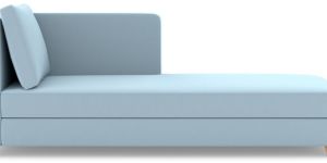 Milton Fabric LHF Lounger Sofa