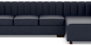 Verna Corner Artificial Leather Sofa LHF With Chaise