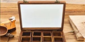 Wooden Spice Box