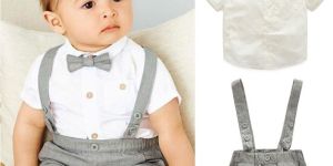 Fancy Stretchable Cotton Infant Bodysuit