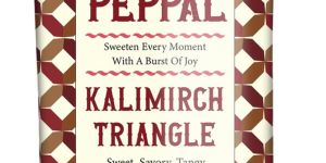 Kalimirch Triangle Cookies