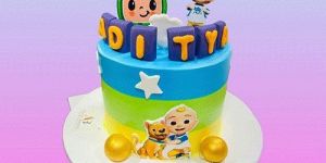 Cocomelon Kids Theme Cake
