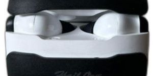 Hailfire Black And White Wireless Earbuds