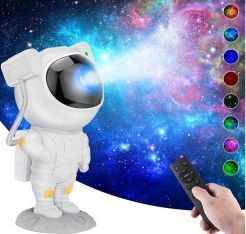 LED Astronaut Galaxy Light Projector