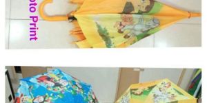 19x8 Inches Poly Photo Print Umbrella