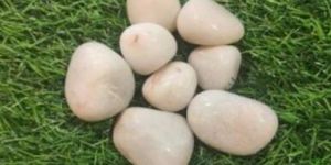 White Polished Pebbles