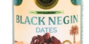 GGT Black Negin Dates (Khajoor) Jar